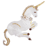Couture Beaded White Unicorn Design kit