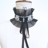 Couture Beaded Black Collar Kit