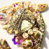 Christmas Goldwork & Beadwork Reindeer Kit