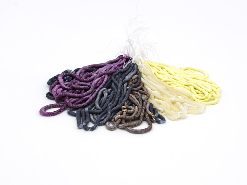 PRE-STRUNG SILVER 4MM CUP SEQUINS