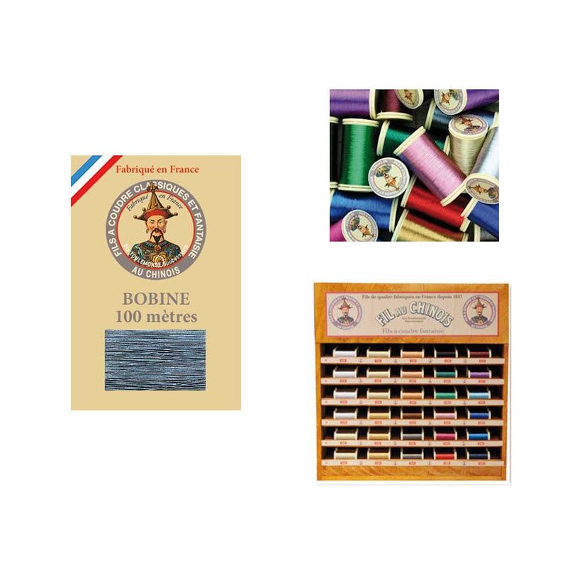 Metallic Thread - Grey