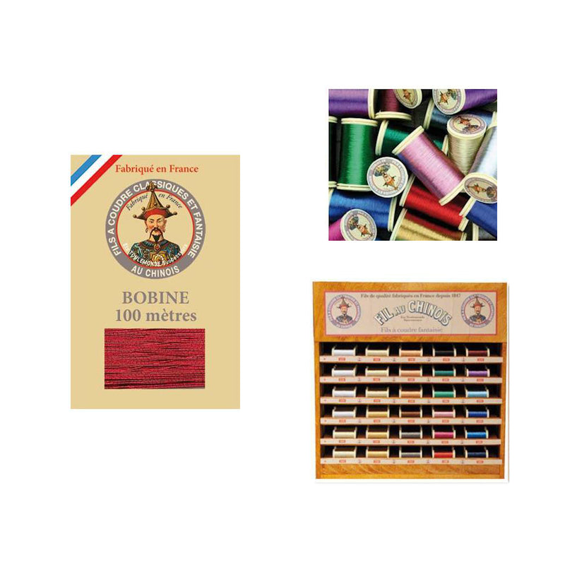 Metallic Thread - Red